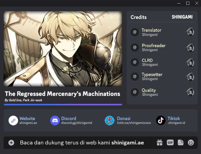 Baca Komik The Regressed Mercenary’s Machinations Chapter 18 Gambar 1