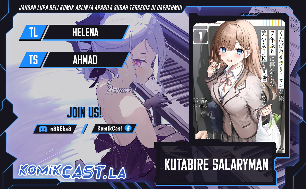 Baca Komik Kutabire Salarymen no Ore, 7nenburi ni Saikai shita Bishoujo JK to Dosei wo Hajimaru Chapter 10 Gambar 1