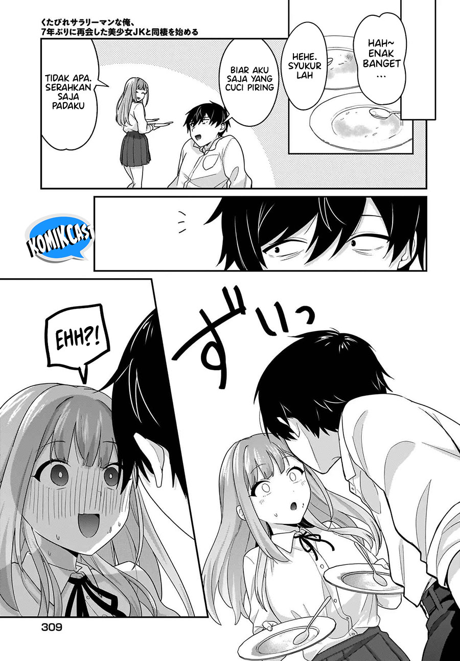 Kutabire Salarymen no Ore, 7nenburi ni Saikai shita Bishoujo JK to Dosei wo Hajimaru Chapter 10 Gambar 8