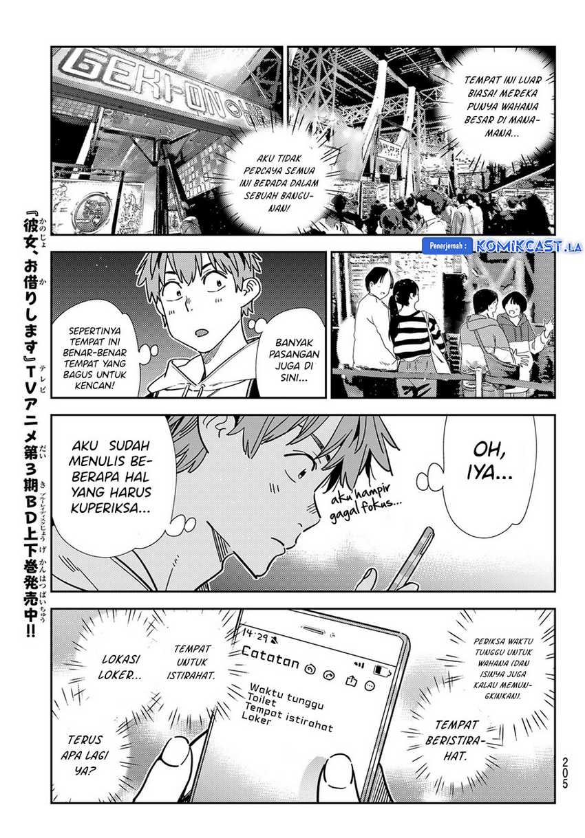 Kanojo Okarishimasu Chapter 337 Gambar 9