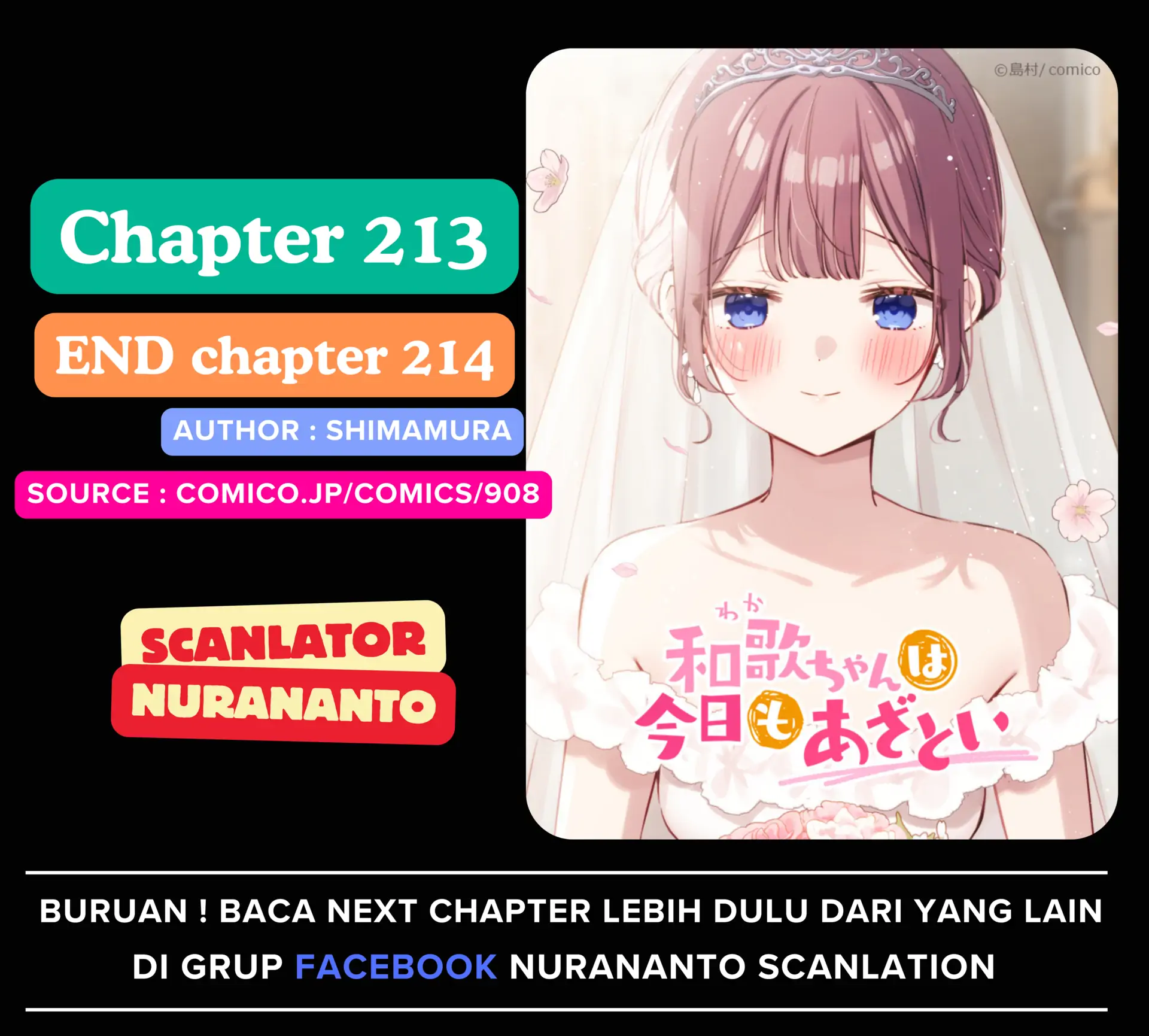 Baca Komik Waka-chan Is Flirty Again Chapter 213 Gambar 1
