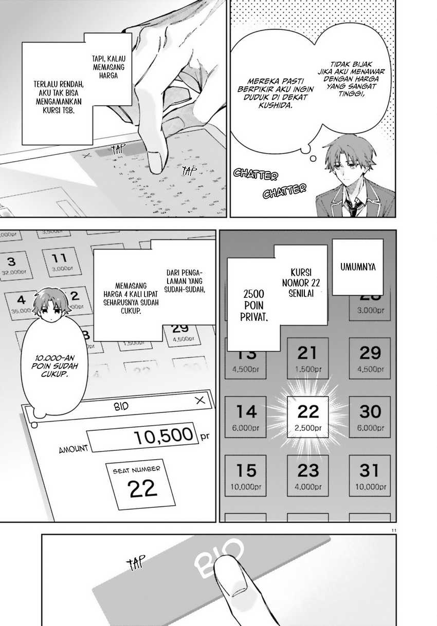 Youkoso Jitsuryoku Shijou Shugi no Kyoushitsu e: 2-nensei-hen Chapter 19.7 Gambar 12