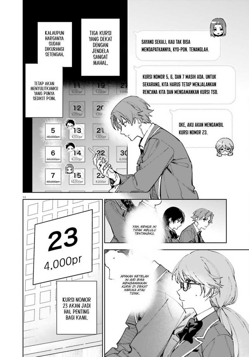 Youkoso Jitsuryoku Shijou Shugi no Kyoushitsu e: 2-nensei-hen Chapter 19.7 Gambar 15