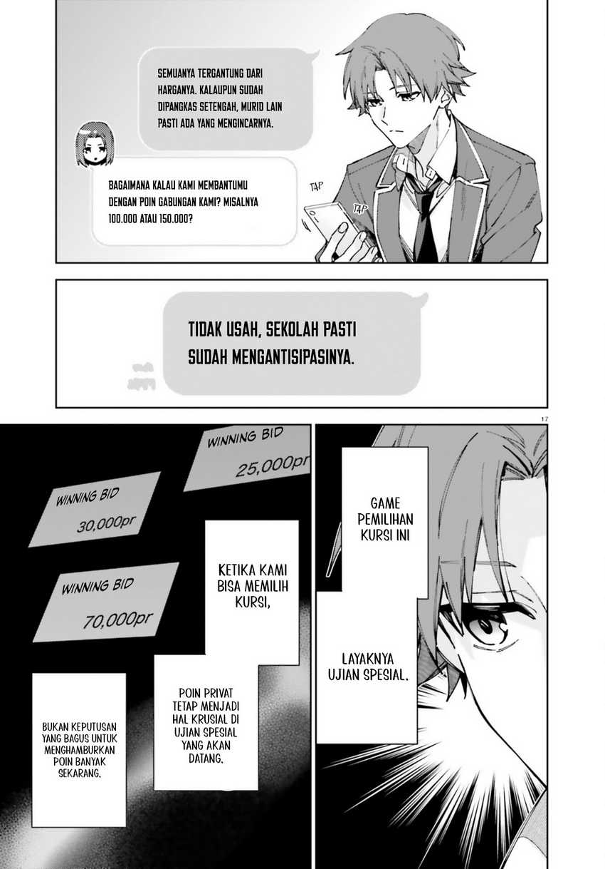 Youkoso Jitsuryoku Shijou Shugi no Kyoushitsu e: 2-nensei-hen Chapter 19.7 Gambar 18