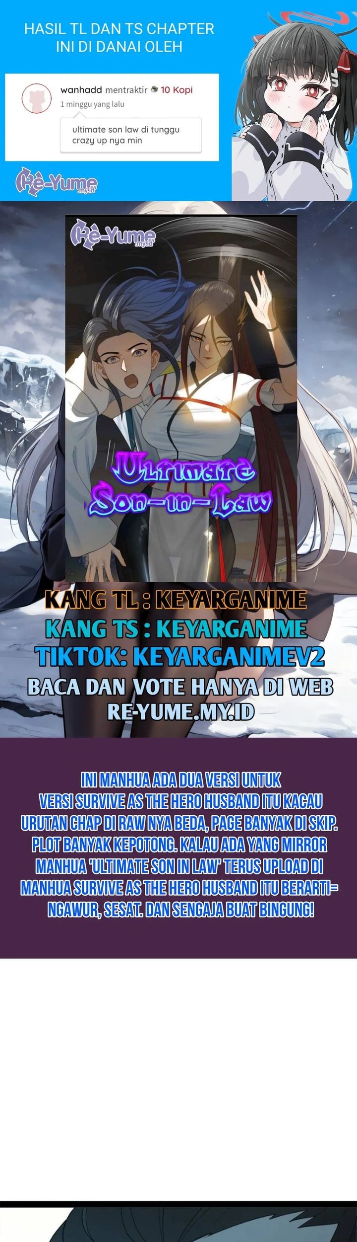 Baca Komik Survive As The Hero’s Husband Chapter 161 Gambar 1