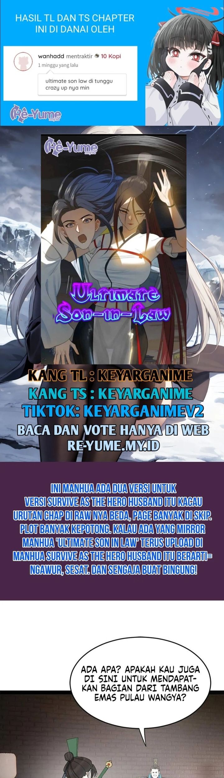 Baca Komik Survive As The Hero’s Husband Chapter 159 Gambar 1