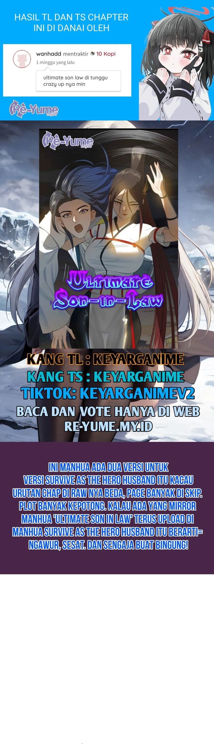 Baca Komik Survive As The Hero’s Husband Chapter 158 Gambar 1