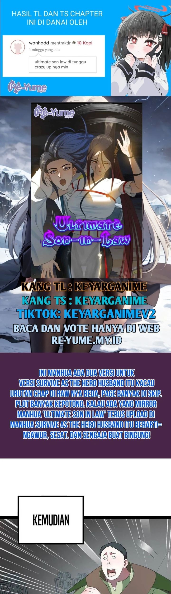 Baca Komik Survive As The Hero’s Husband Chapter 156 Gambar 1