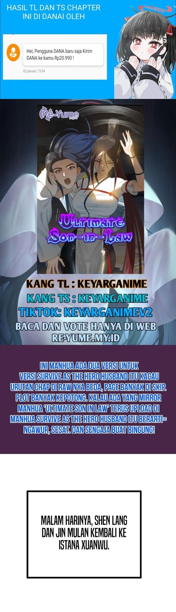 Baca Komik Survive As The Hero’s Husband Chapter 145 Gambar 1