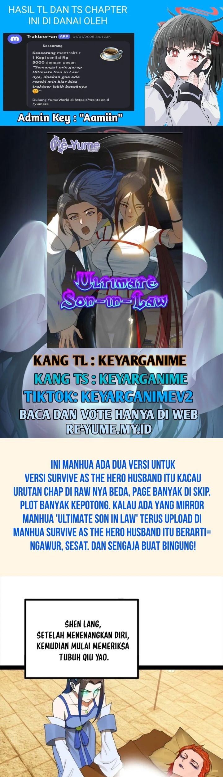 Baca Komik Survive As The Hero’s Husband Chapter 135 Gambar 1