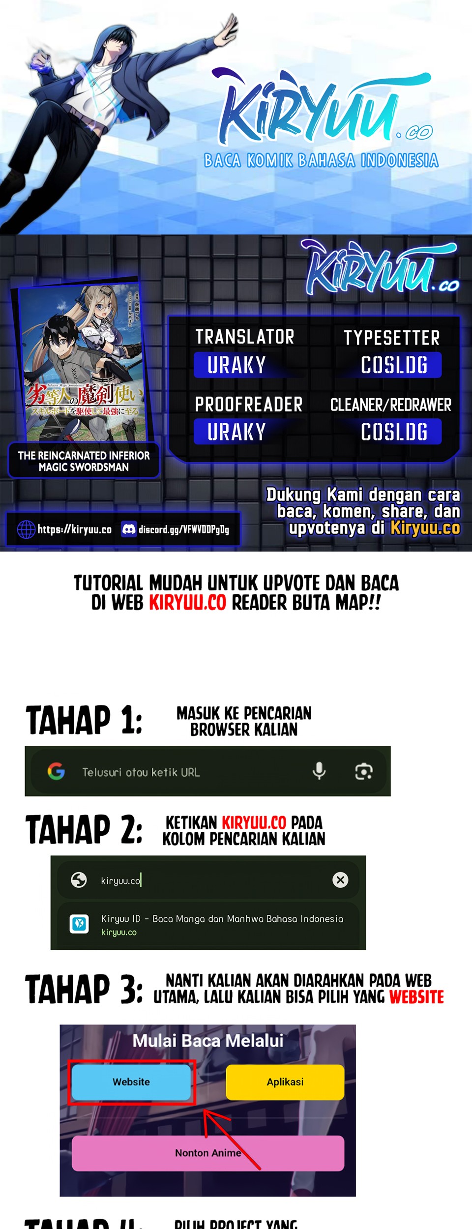 Baca Komik The Reincarnated Inferior Magic Swordsman Chapter 96 Gambar 1