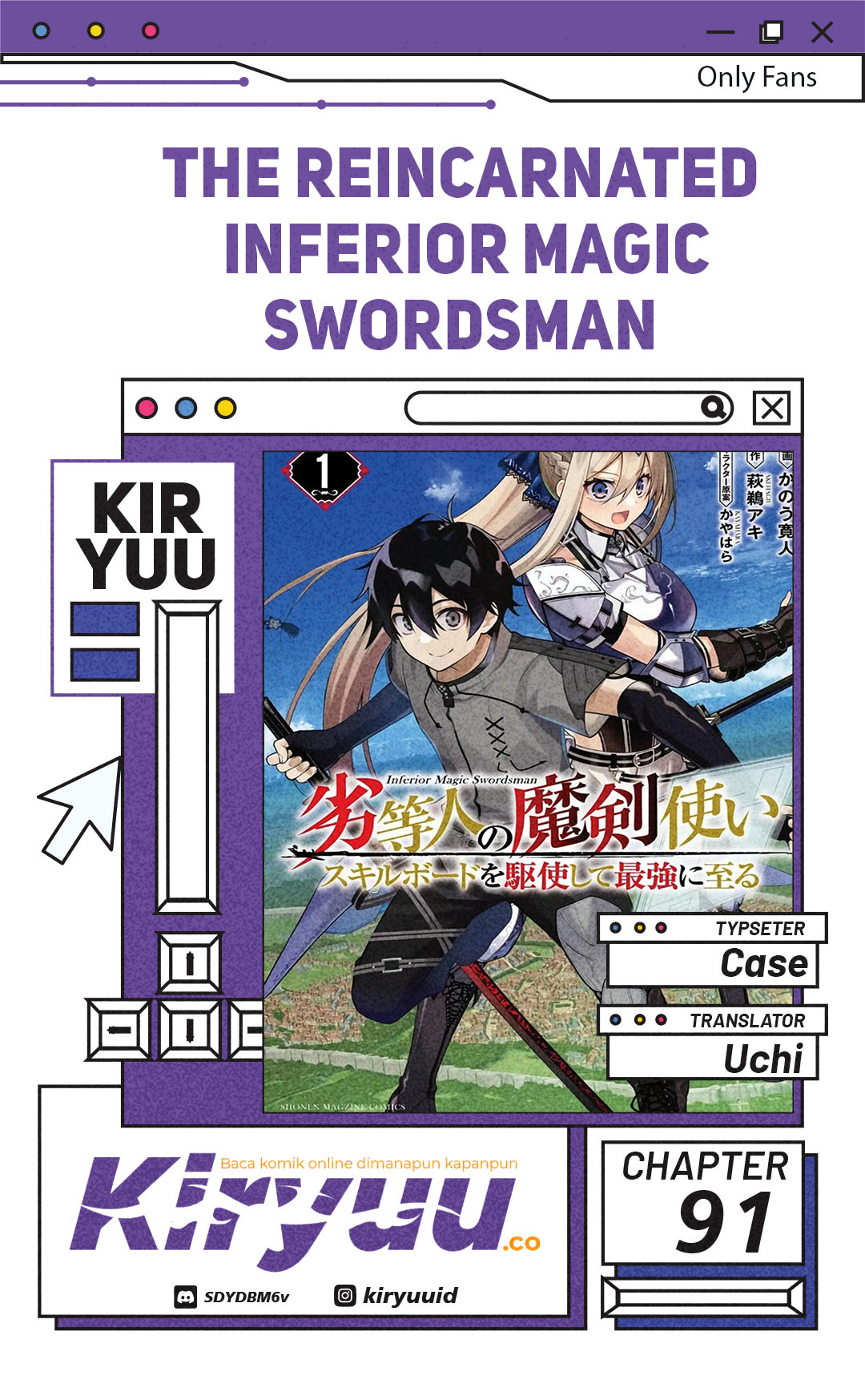 Baca Komik The Reincarnated Inferior Magic Swordsman Chapter 91 Gambar 1