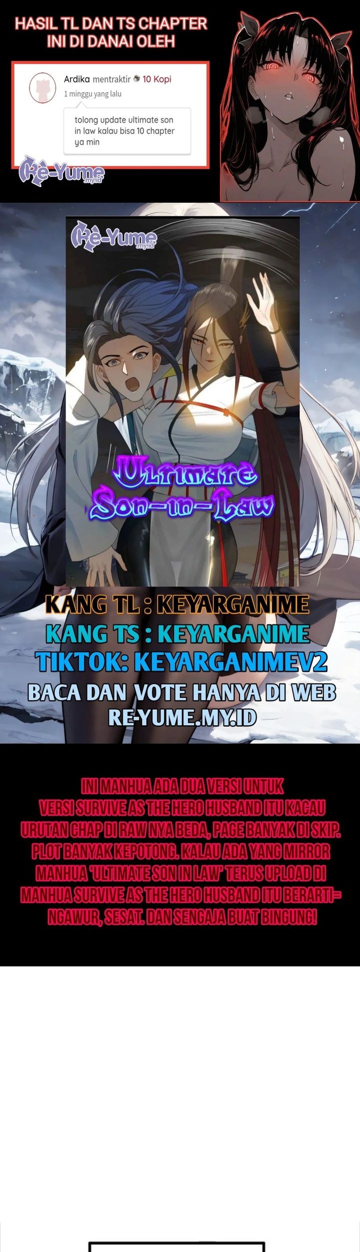 Baca Komik Survive As The Hero’s Husband Chapter 170 Gambar 1