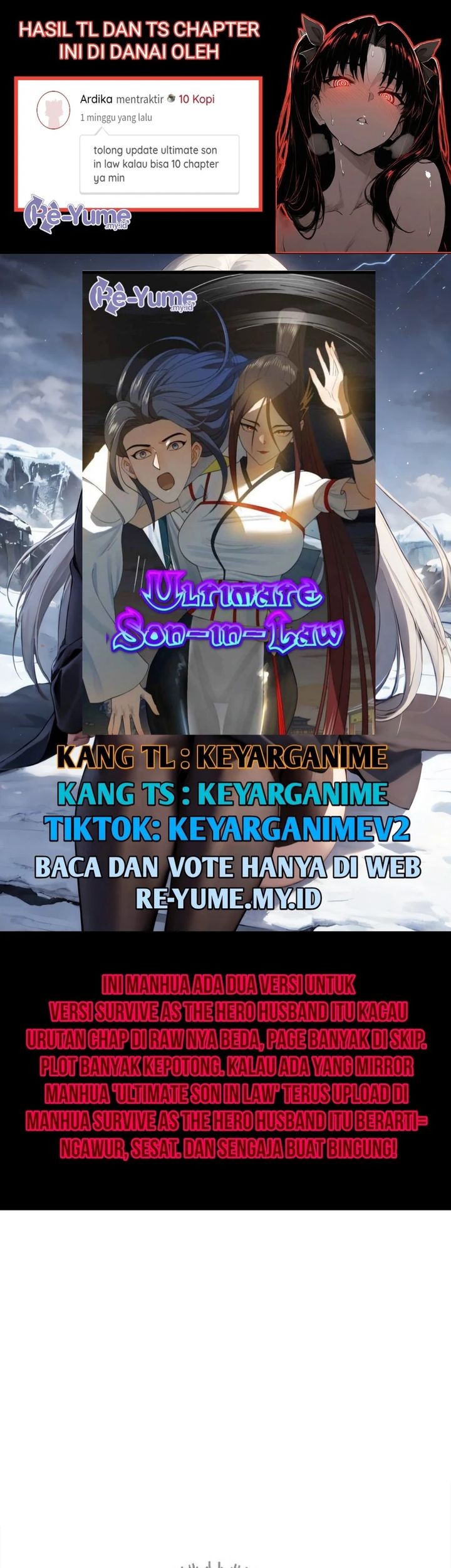 Baca Komik Survive As The Hero’s Husband Chapter 166 Gambar 1