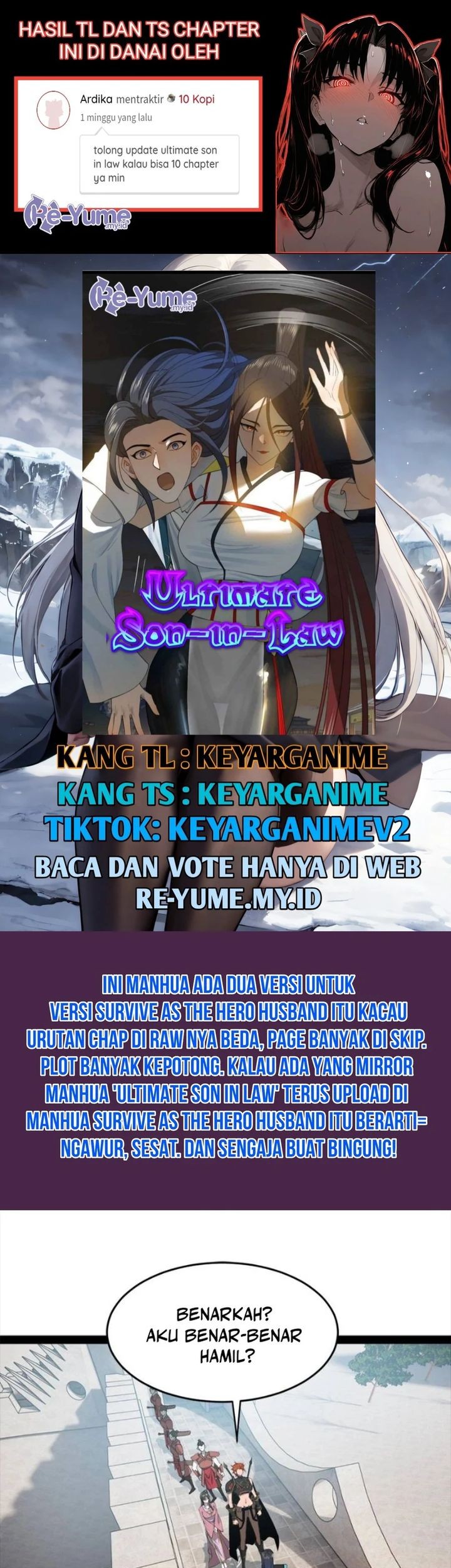 Baca Komik Survive As The Hero’s Husband Chapter 162 Gambar 1