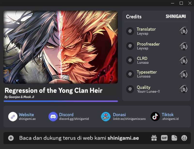 Baca Komik Regression Of The Yong Clan Heir Chapter 12 Gambar 1