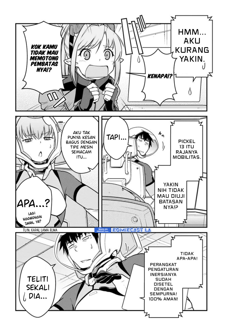 Mezametara Saikyou Soubi to Uchuusen-mochi datta no de Chapter 45.1 Gambar 17