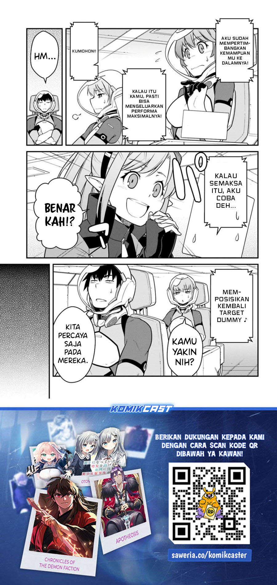 Mezametara Saikyou Soubi to Uchuusen-mochi datta no de Chapter 45.1 Gambar 18