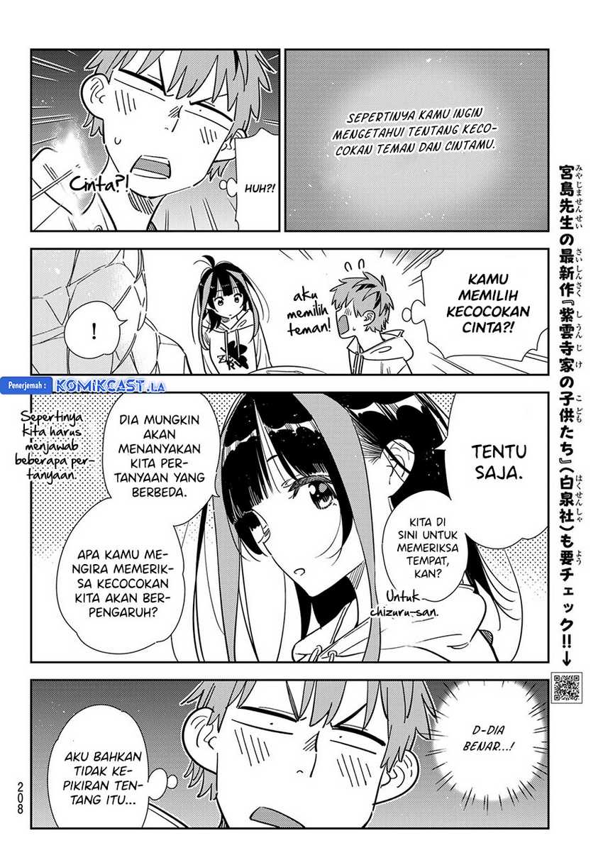 Kanojo Okarishimasu Chapter 340 Gambar 8