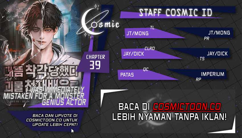Baca Komik I Was Immediately Mistaken for a Monster Genius Actor Chapter 40 Gambar 1