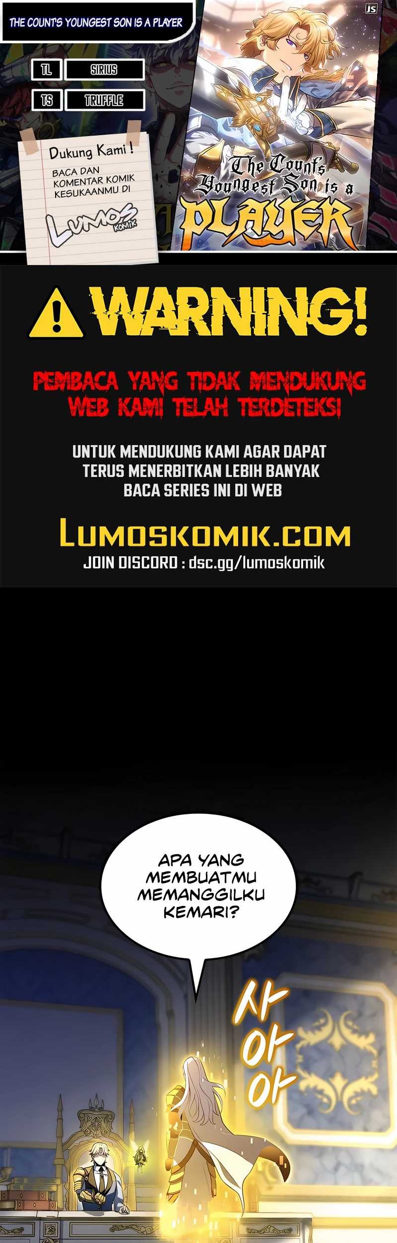 Baca Komik The Count’s Youngest Son Is A Player! Chapter 89 Gambar 1