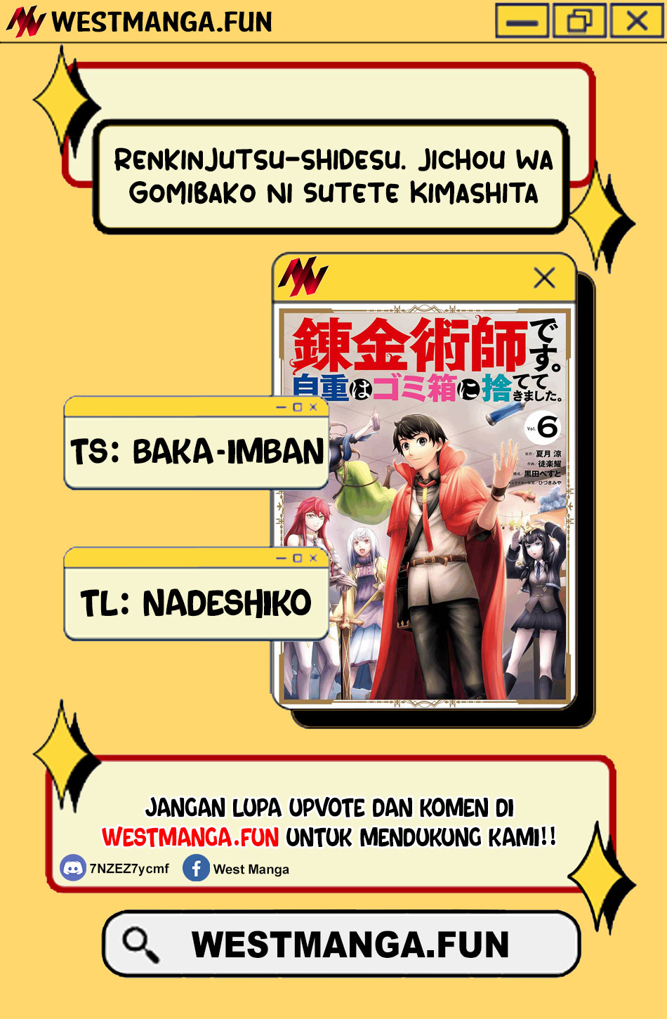 Renkinjutsu-shidesu. Jichou Wa Gomibako Ni Sutete Kimashita Chapter 09 Gambar 4