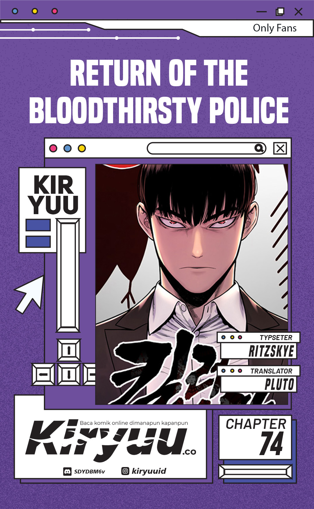 Baca Komik Return of the Bloodthirsty Police Chapter 74 Gambar 1
