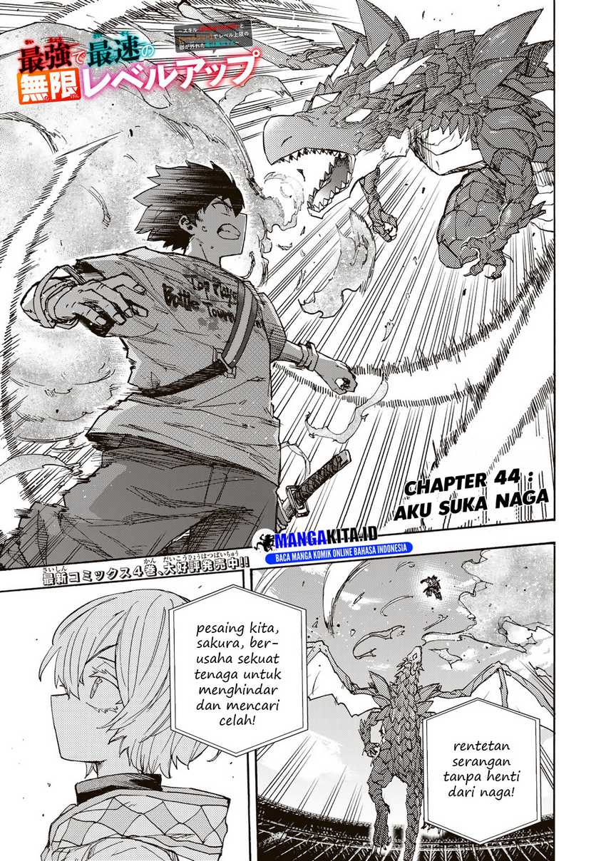 Baca Saikyou de Saisoku no Mugen Level Up Chapter 44 Gambar 2