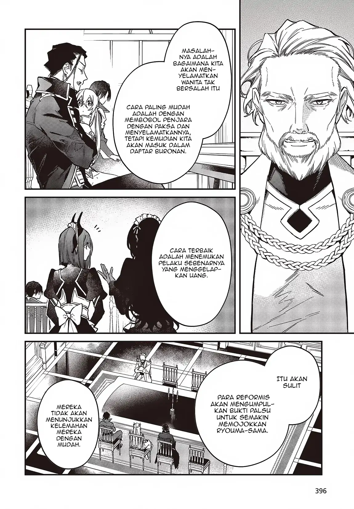 Realist Maou Niyoru Seiiki Naki Isekai Kaikaku Chapter 51 Gambar 25