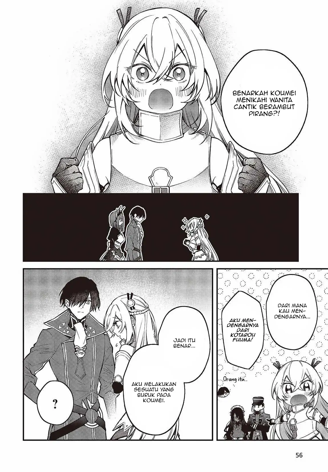Realist Maou Niyoru Seiiki Naki Isekai Kaikaku Chapter 49 Gambar 19