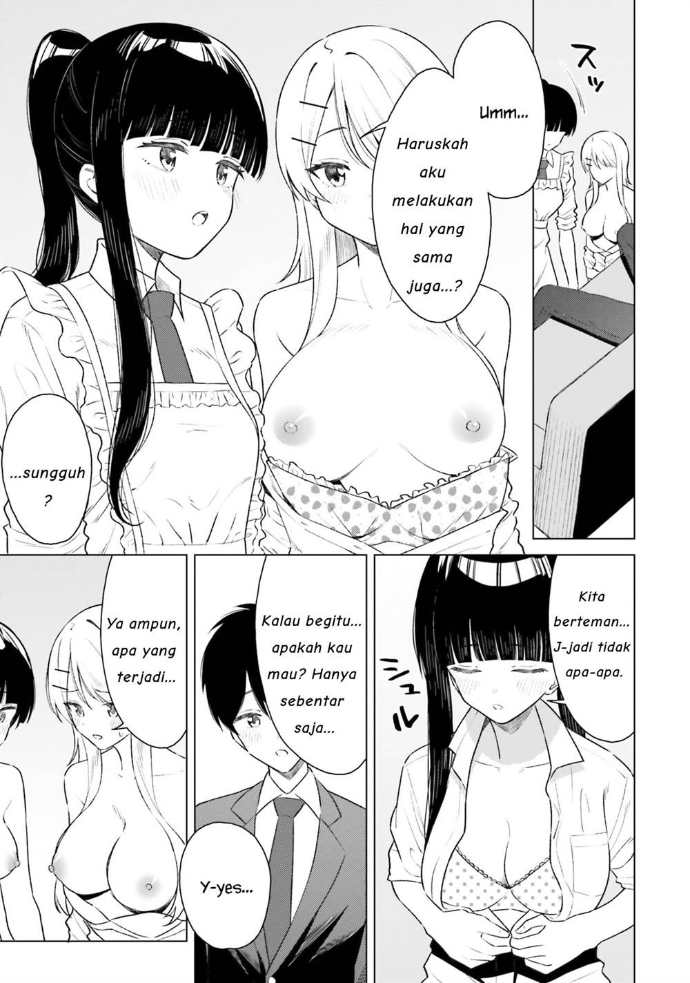 Onna Tomodachi wa Tanomeba Igaito Yarasete Kureru Chapter 08 Gambar 12