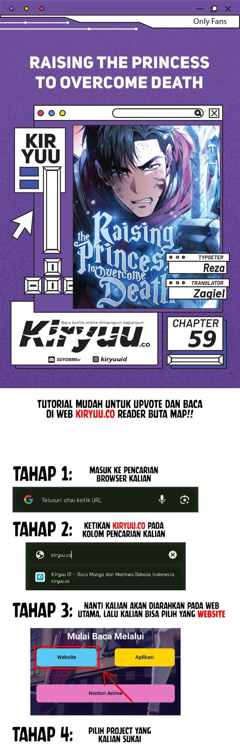 Baca Komik Raising the Princess to Overcome Death Chapter 59 Gambar 1