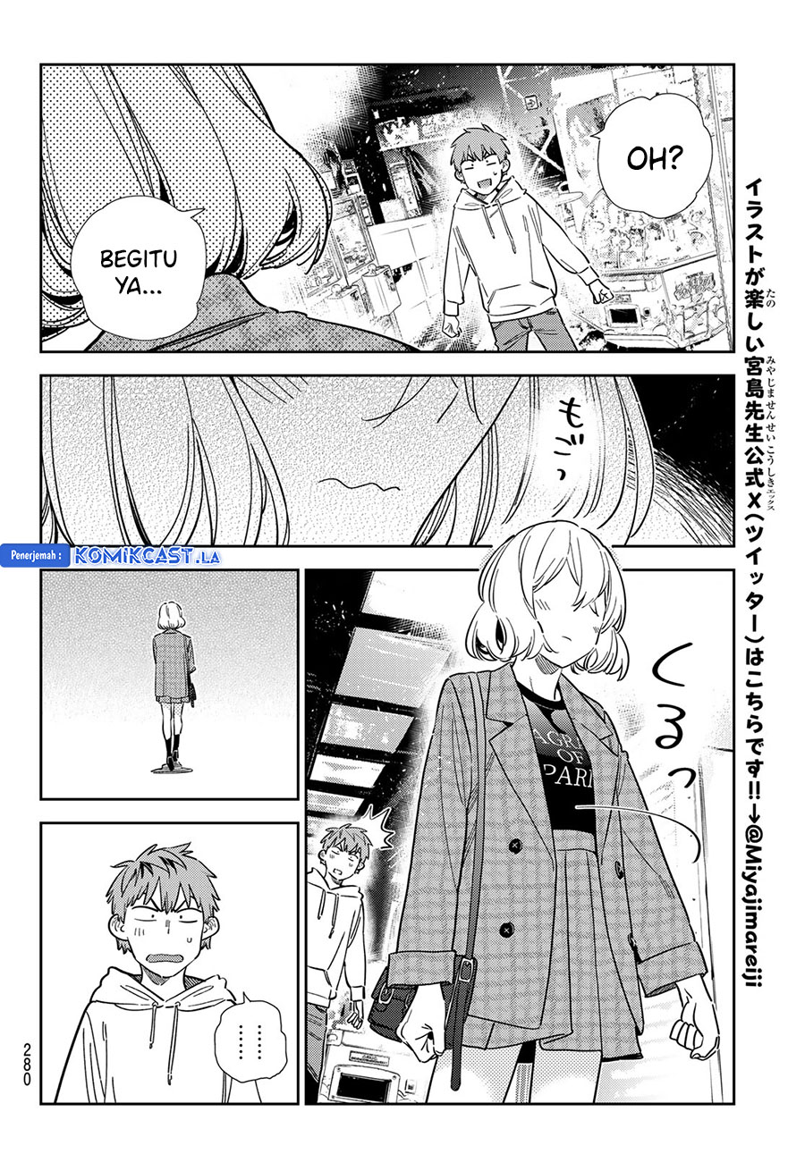 Kanojo Okarishimasu Chapter 343 Gambar 19