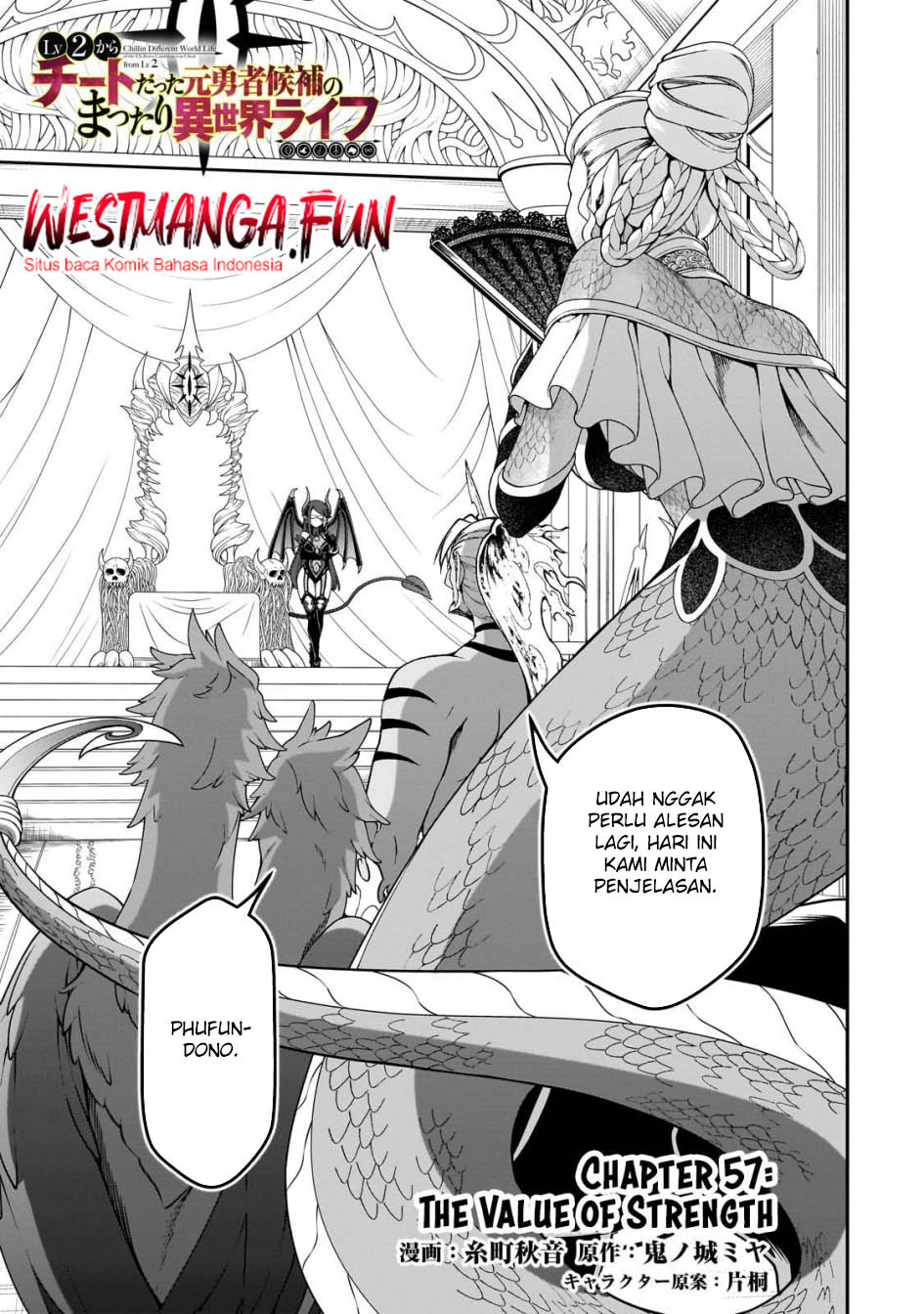 Baca  Lv2 kara Cheat datta Moto Yuusha Kouho no Mattari Isekai Life Chapter 57 Gambar 2