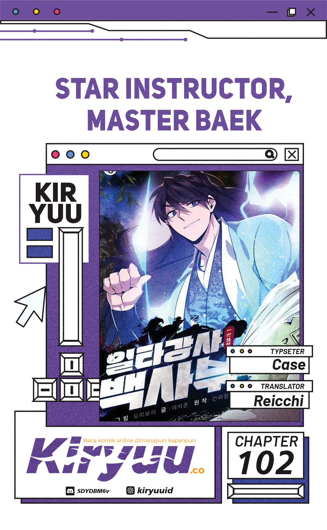 Baca Komik Number One Star Instructor Master Baek Chapter 102 Gambar 1