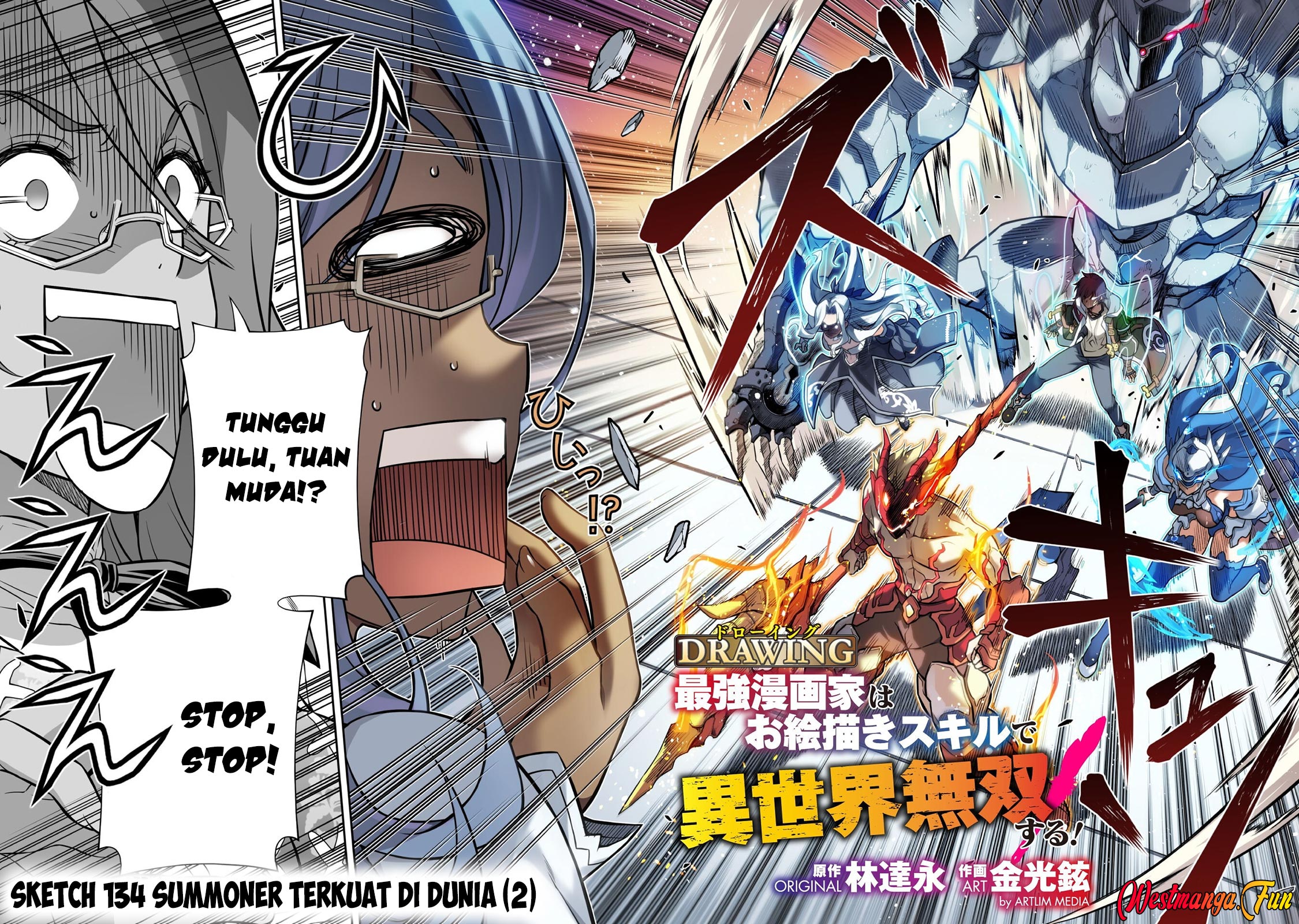 Drawing: Saikyou Mangaka wa Oekaki Skill de Isekai Musou Suru! Chapter 134 Gambar 4