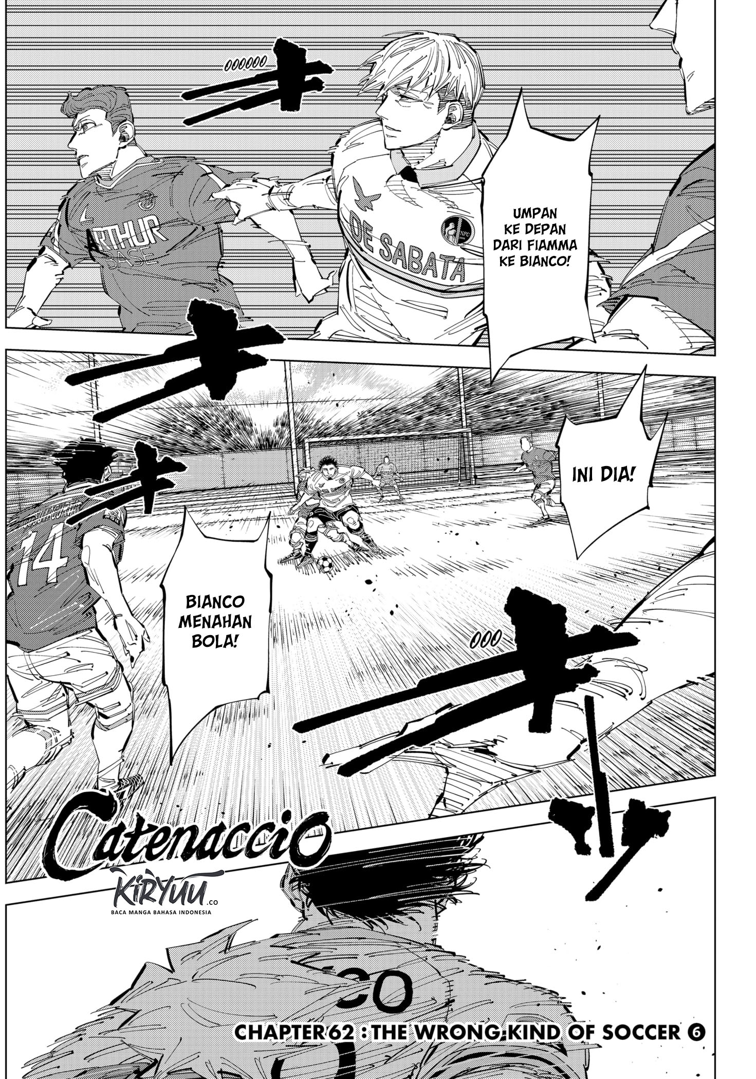 Baca Catenaccio Chapter 62 Gambar 2