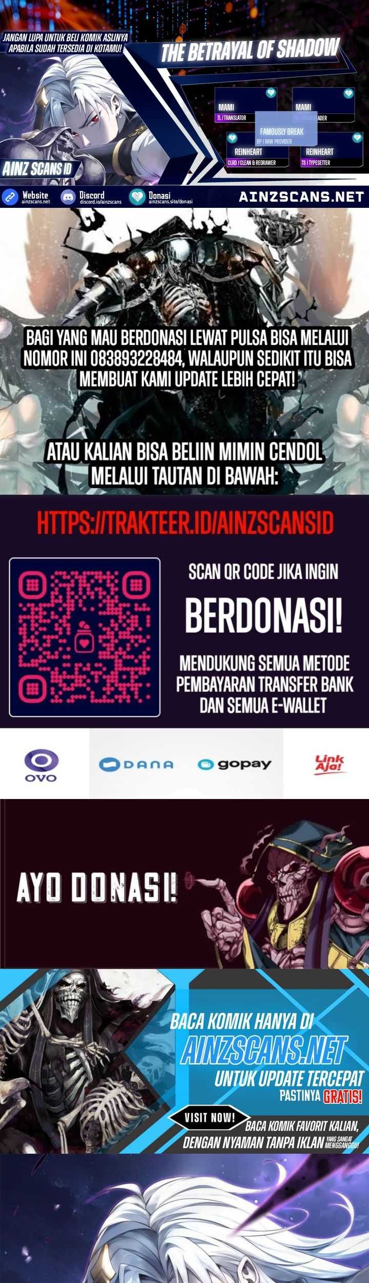 Baca Komik The Betrayal of Shadow Chapter 38 Gambar 1