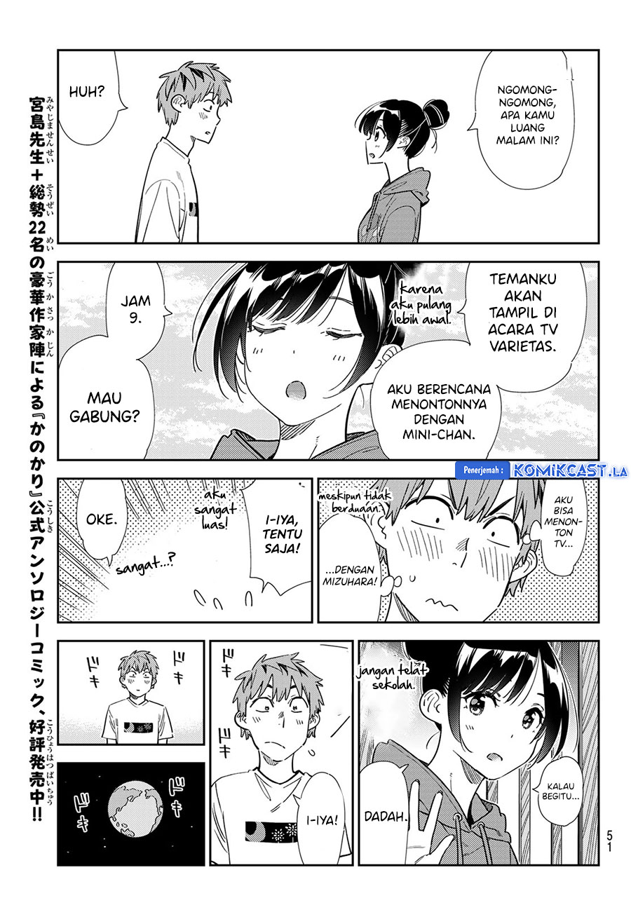 Kanojo Okarishimasu Chapter 345 Gambar 17