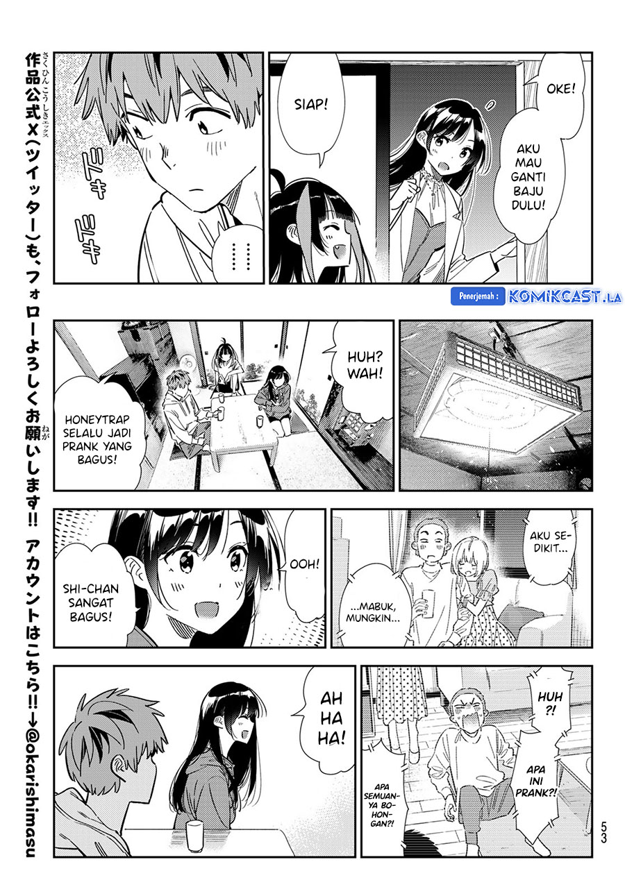 Kanojo Okarishimasu Chapter 345 Gambar 19