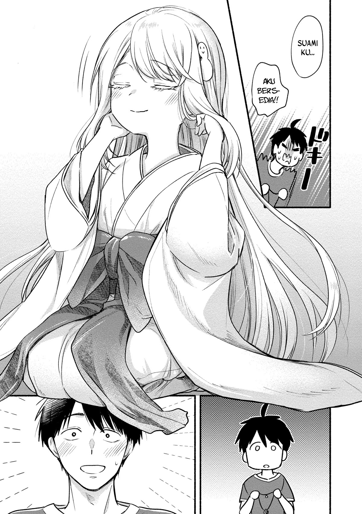 Yuki no Niiduma wa Boku to Tokeaitai Chapter 09 Gambar 12