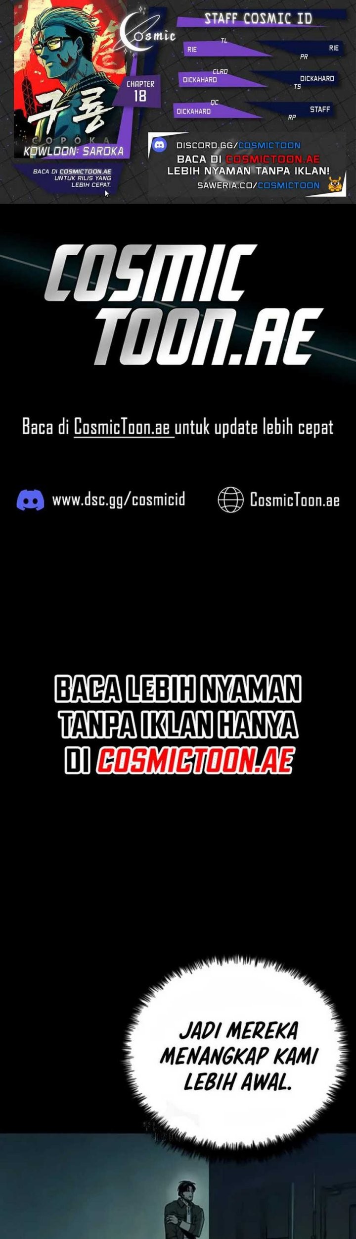 Baca Komik Kowloon: Saroka Chapter 18 Gambar 1