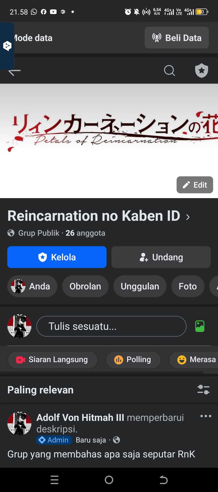 Reincarnation no Kaben Chapter 61 Gambar 27