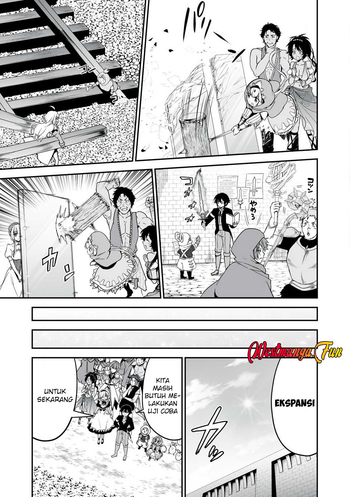 Tensei Kizoku no Bannou Kaitaku Kara ~”Kakudai & Shukushou” Sukiru o Tsukatte Itara Saikyou Ryouchi ni Narimashita~ Chapter 45 Gambar 15