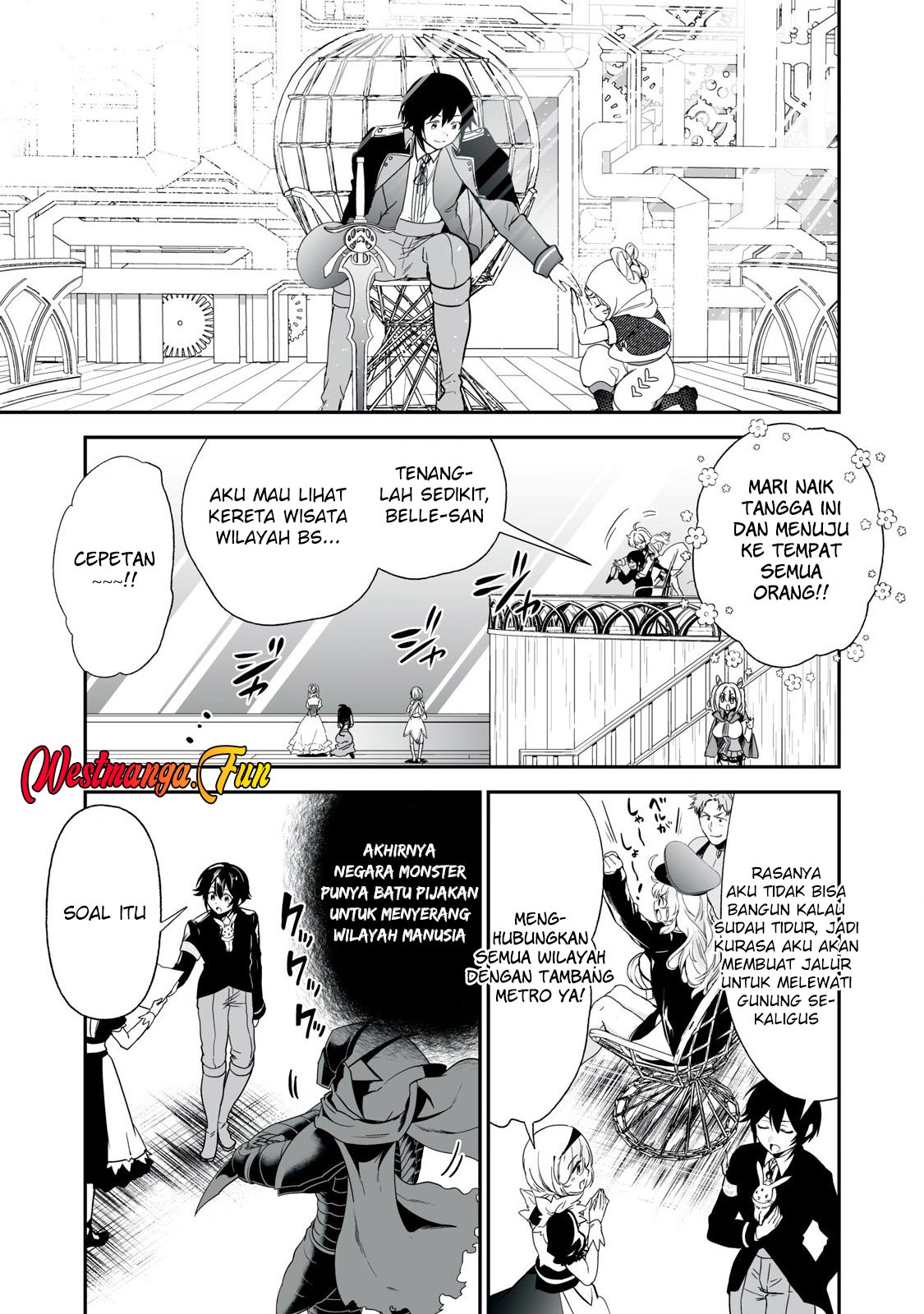 Tensei Kizoku no Bannou Kaitaku Kara ~”Kakudai & Shukushou” Sukiru o Tsukatte Itara Saikyou Ryouchi ni Narimashita~ Chapter 45 Gambar 26