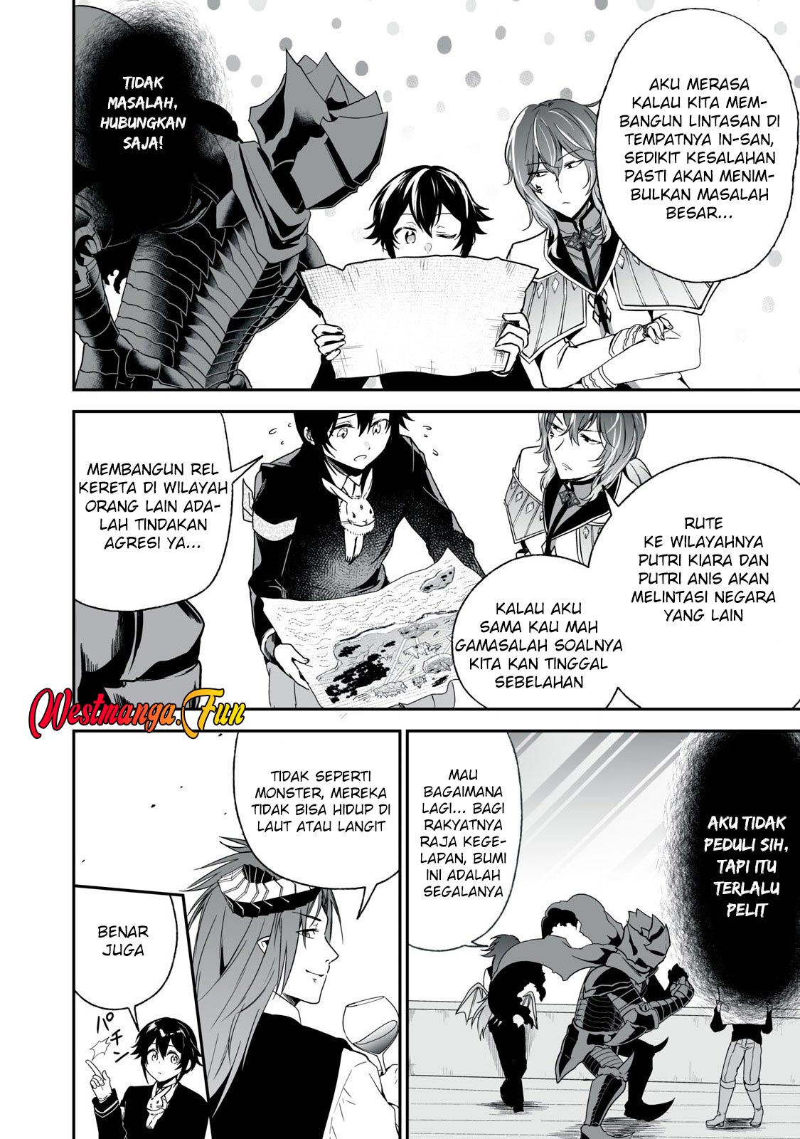 Tensei Kizoku no Bannou Kaitaku Kara ~”Kakudai & Shukushou” Sukiru o Tsukatte Itara Saikyou Ryouchi ni Narimashita~ Chapter 45 Gambar 27