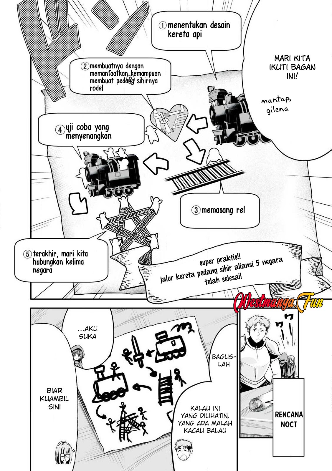 Tensei Kizoku no Bannou Kaitaku Kara ~”Kakudai & Shukushou” Sukiru o Tsukatte Itara Saikyou Ryouchi ni Narimashita~ Chapter 45 Gambar 3