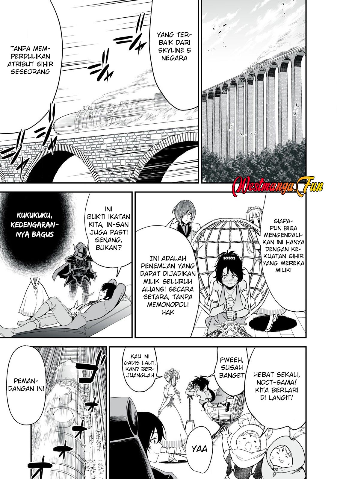 Tensei Kizoku no Bannou Kaitaku Kara ~”Kakudai & Shukushou” Sukiru o Tsukatte Itara Saikyou Ryouchi ni Narimashita~ Chapter 45 Gambar 30