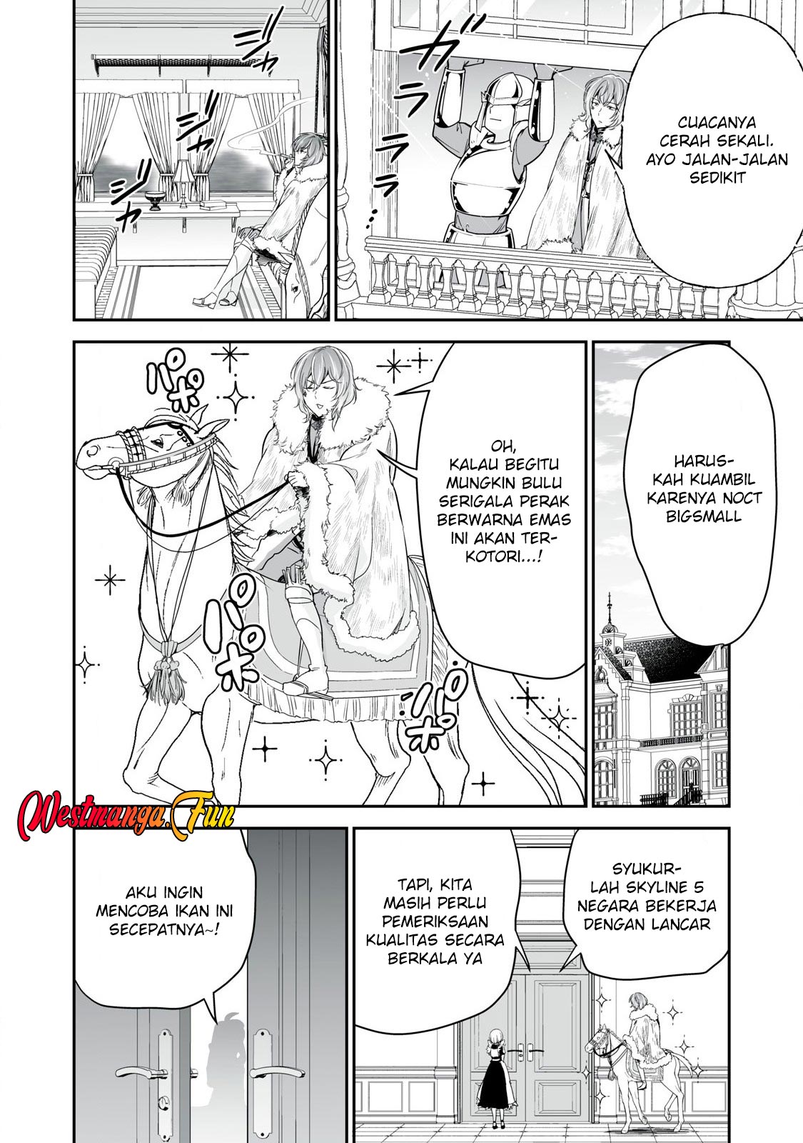 Tensei Kizoku no Bannou Kaitaku Kara ~”Kakudai & Shukushou” Sukiru o Tsukatte Itara Saikyou Ryouchi ni Narimashita~ Chapter 45 Gambar 33