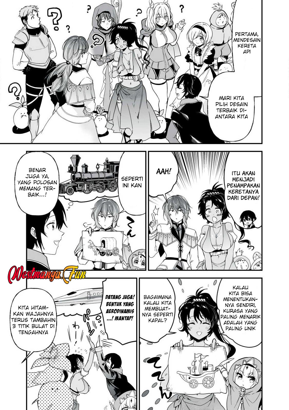 Tensei Kizoku no Bannou Kaitaku Kara ~”Kakudai & Shukushou” Sukiru o Tsukatte Itara Saikyou Ryouchi ni Narimashita~ Chapter 45 Gambar 5